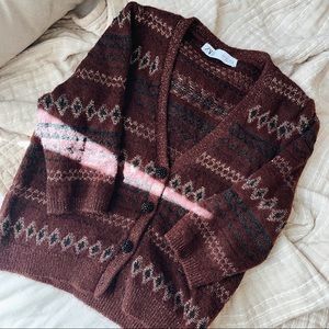 zara gold embellished cropped sweater